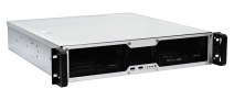 Видеосервер ВСЛ-24-16-1 до 24 IP – каналов с предустановленным программным обеспечением Macroscop LS, запись по детекции движения (встроенное в IP-камеру), но не более 8 часов в сутки с разрешением 1920х1080 (Full HD) и суммарным видеопотоком 158 Мбит/с.