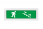 Табло световое, плоское М-12 ЧЕЛОВЕК, БЕГУЩИЙ ПО ЛЕСТНИЦЕ ВПРАВО ВНИЗ
