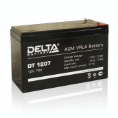 Аккумулятор 12 В, 7 А*ч (Delta DT1207)